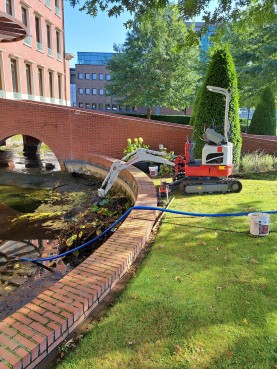 Duurzame vernieuwing vijver 