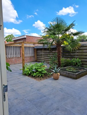 Tropisch Tuinhoekje voor Ontspanning en Genot